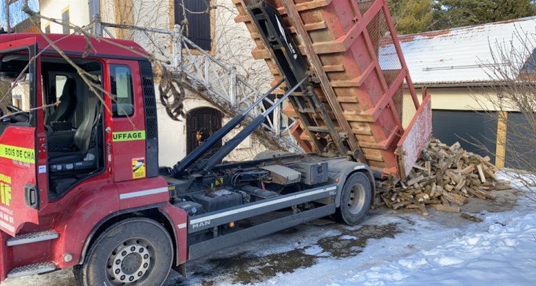 Livraison de bois de chauffage près de Gy